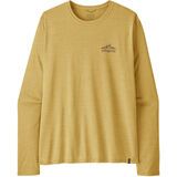 Patagonia Men's Long-Sleeved Capilene Cool Daily Shirt - Cloud Crag limestone yellow/light limestone yellow x-dye
