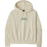 Patagonia Women's '95 Oval Logo Daily Hoody wool white
