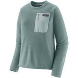 Patagonia Women's R1 Air Crew blue sage