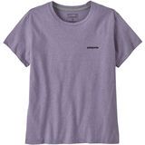 Patagonia Women's P-6 Logo Responsibili-Tee concrete purple
