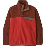 Patagonia Men's Lightweight Synchilla Snap-T Pullover amanita red