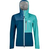 Ortovox 3L Ortler Jacket W petrol blue