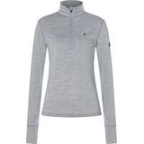super.natural W Tundra175 Zip 1/4 Bunny cashmere grey melange/various