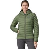 Patagonia Women's Down Sweater Hoody terrain green