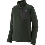 Patagonia Men's R1 Air Zip Neck old growth green