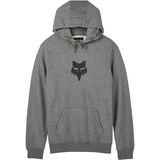 Fox Fox Head Pullover Hoodie heather graphite