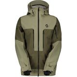 Scott Vertic Ripstop 3 Layer Men's Jacket dust grey/douglas green