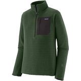 Patagonia Men's R1 Air Zip Neck treeline green