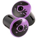 Lizard Skins Road Bar End Plugs violet purple