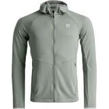 Ortovox Merino Fleece Light Grid Hoody M green sage