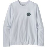 Patagonia Men's Long-Sleeved Great Waves Responsibili-Tee white