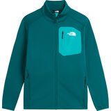 The North Face M Crest Full Zip Jacket pacific teal/tnf black