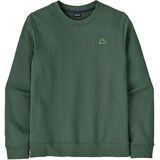 Patagonia Men's Fitz Roy Massif Daily Crew canopy green