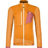 Ortovox Merino Fleece Grid Jacket W autumn leaves