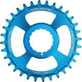 Burgtec Cinch Thick Thin Chainring deep blue