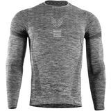 Iron-ic Long-Sleeve T-Shirt Performance 3DN Advance - Man grey melange