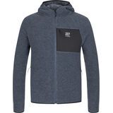 2117 of Sweden Men’s Wool Pile Hoodie Skord midnight