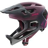 uvex react jr. fullface cranberry matt