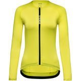 Gore Wear Spinshift Langarm Trikot Damen washed neon yellow