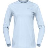 Norrona falketind equaliserUll Long Sleeve W's cashmere blue