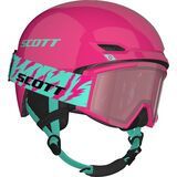 Scott Keeper 2 + Shield Junior neon pink/mint green