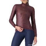 Castelli Aria Shell 2 W Jacket deep bordeaux