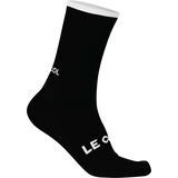 Le Col Long Tech Wool Cycling Socks black/white