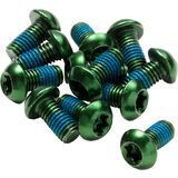Reverse Disc Rotor Bolts green