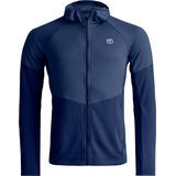 Ortovox Merino Fleece Light Grid Hoody M deep ocean
