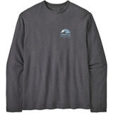 Patagonia Men's Lightweight Applied Imagination Wildrise Crew ink black