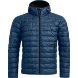 Ortovox DownWool 180 Hooded Jacket M blue nunatak