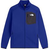 The North Face M Crest Full Zip Jacket bold blue/tnf black