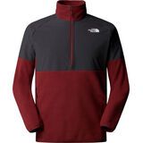 The North Face Men’s Glacier Heavyweight 1/2 Zip sumac/asphalt grey