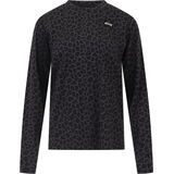 Eivy Loose Fit Merino Wool Top black leopard