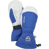 Hestra Army Leather Heli Ski Mitt royal blue