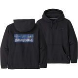 Patagonia Boardshort Logo Uprisal Hoody ink black