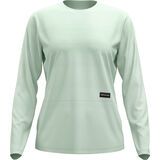 Ortovox 185 Merino Patch LS W green acid