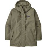 Patagonia Women's Outdoor Everyday Rain Jacket river rock green