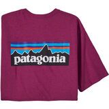 Patagonia Men's P-6 Logo Responsibili-Tee star pink