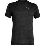Salewa Puez Melange Dry'Ton T-Shirt Herren black out melange