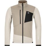 Ortovox Merino Fleece Grid Jacket M white chalk
