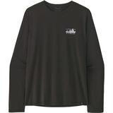 Patagonia Men's Long-Sleeved Capilene Cool Daily Shirt - '73 Skyline black