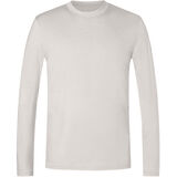 super.natural Casual Rib Bio J LS Herren white stone melange
