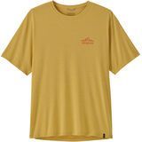 Patagonia Men's Cap Cool Daily Shirt - Cloud Crag limestone yellow/light limestone yellow x-dye