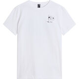 The North Face U Opposites Attract RLX SS Tee Graphic tnf white