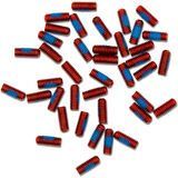 Crankbrothers Pin Kit - 8 mm (40 Stck.) red