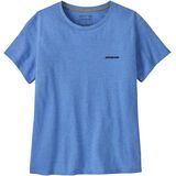 Patagonia Women's P-6 Logo Responsibili-Tee abundant blue