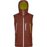 Ortovox Swisswool Piz Boè Vest M clay orange