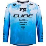 Cube MTB Trikot Rookie X Actionteam langarm topas blue
