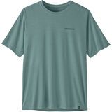 Patagonia Men's Cap Cool Daily Shirt - Boardshort Logo blue sage/light blue sage x-dye